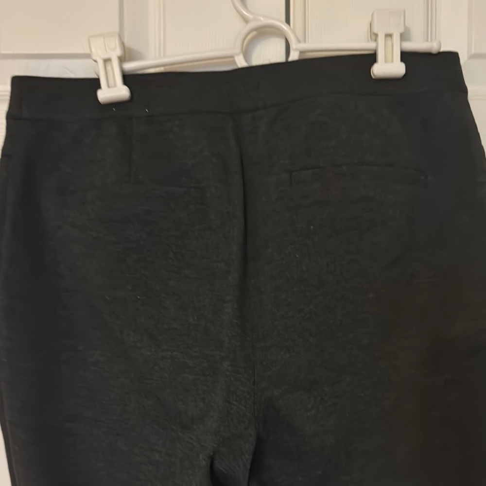 Chico's Gray Pants With Subtle Texture - image 7